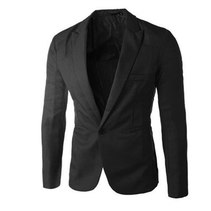 Men Office Blazer Regular Fit