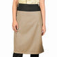 Unisex Mid-Waist Apron - High-Quality Cotton with Elegant Design