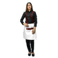 Unisex Waist Apron - High-Quality Twill Cotton with Leather Accents