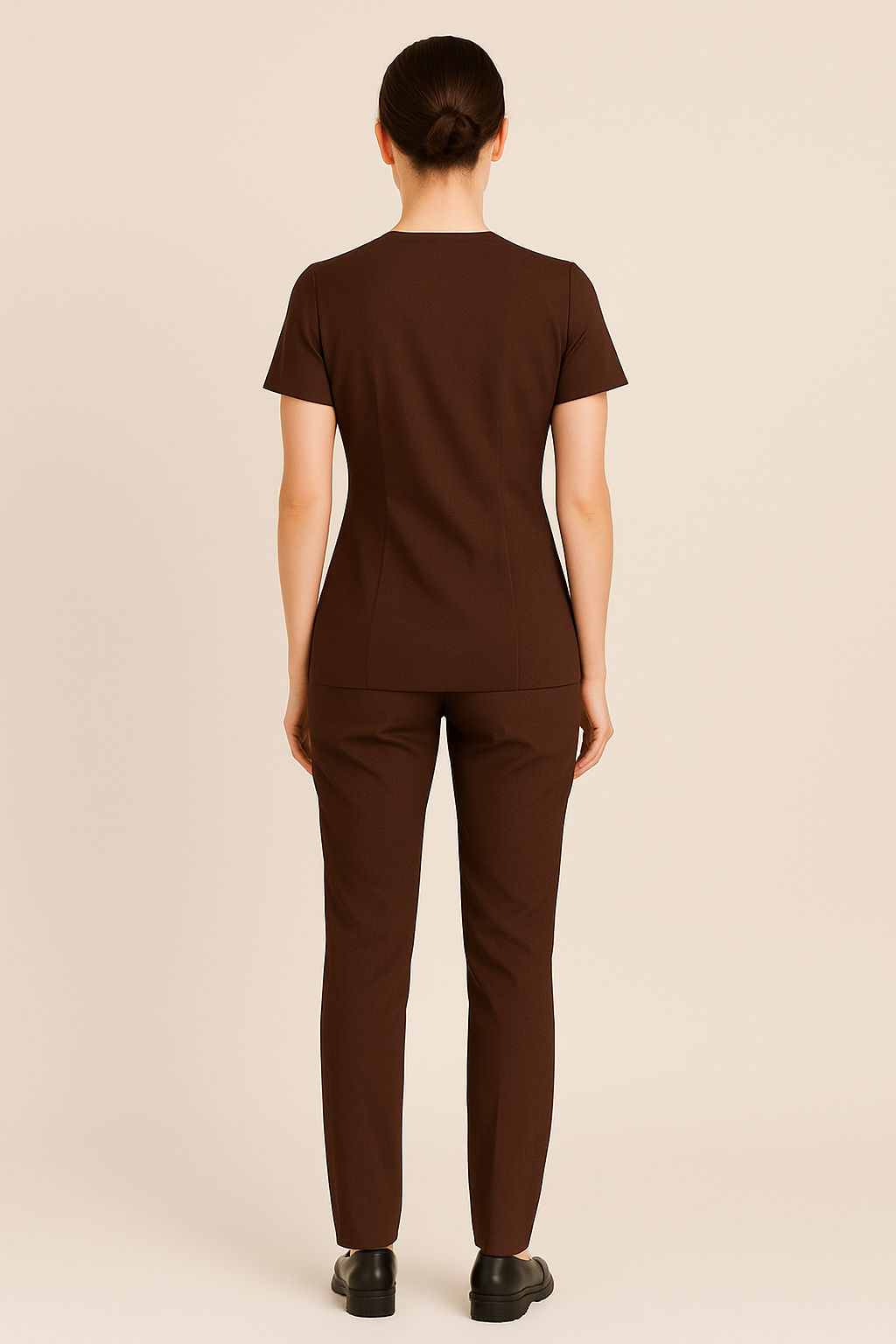 Ladies Salon Uniform - Soft Poly Viscose Lycra | Made in UAE by Just Needles