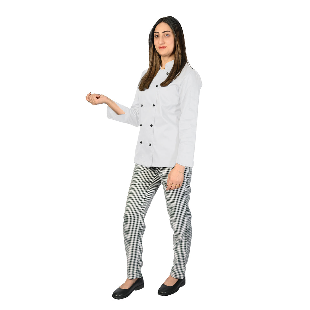 Women's Chef Jacket - Twill Cotton Blend