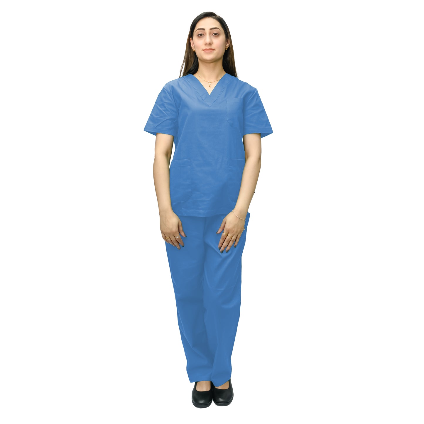 Unisex Stylish Medical Scrub Suit - Twill Cotton