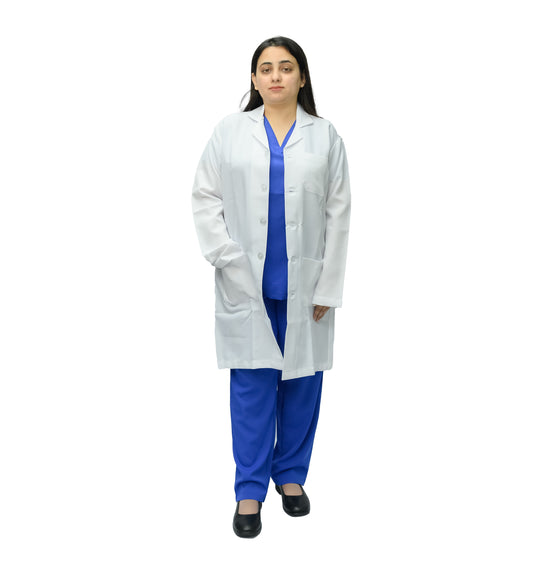 Unisex Doctor’s Lab Coat – Premium Toray Japan Fabric, Wrinkle-Free