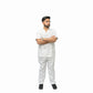 Men’s V-Neck Medical Scrub Suit – 2-Piece, Twill Cotton Viscose 180gsm