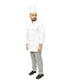 Unisex Chef Jacket - Italian Pima Twill Cotton Blend with Enhanced Safety and Comfort