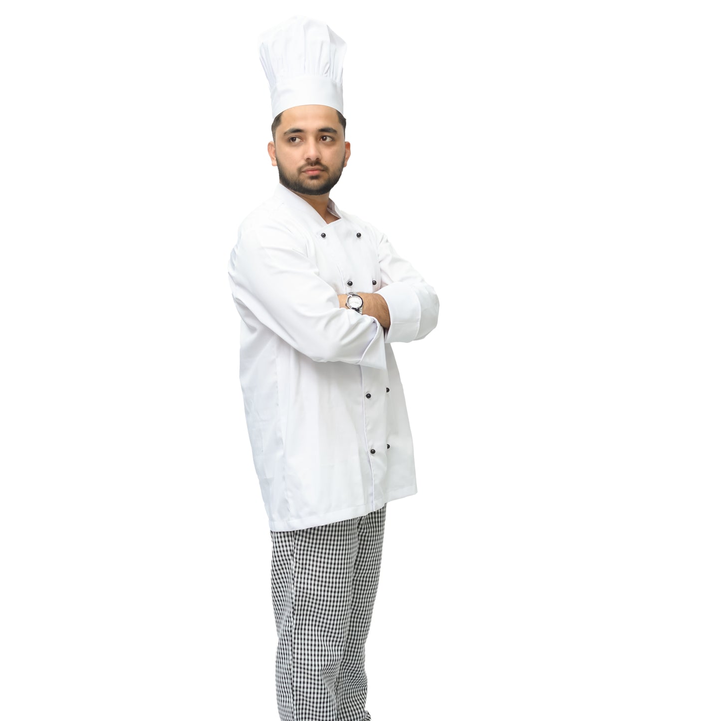 Unisex Chef Jacket - Italian Pima Twill Cotton Blend with Enhanced Safety and Comfort