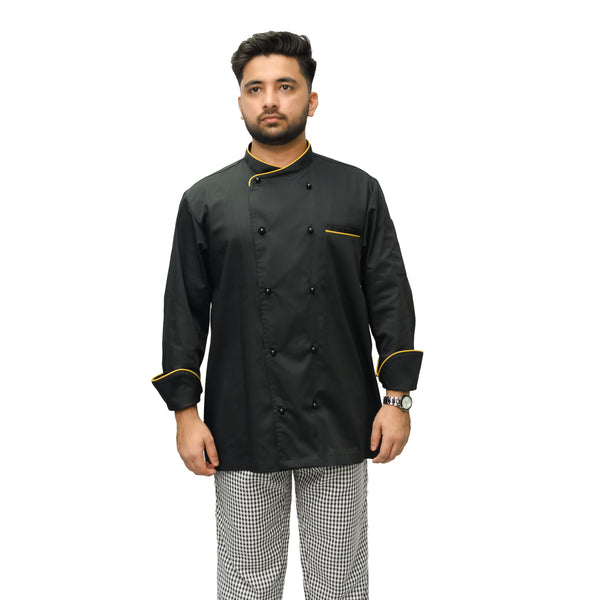 Unisex Chef Jacket - Twill Cotton Blend with Enhanced Safety and Comfort