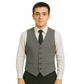 Men’s Office Waistcoat – Regular Fit | Poly Viscose 65/35 | Just Needles | Made in UAE