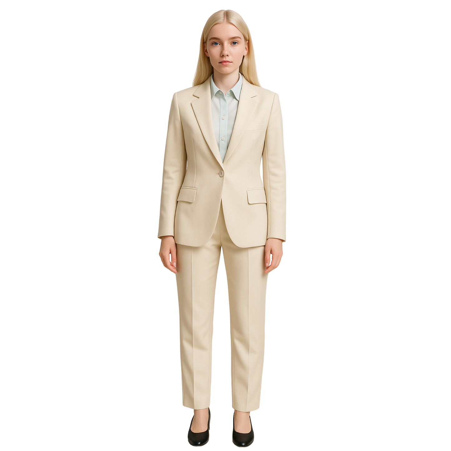 Women’s Premium TR Suit – 1 Button Blazer & Trouser Set