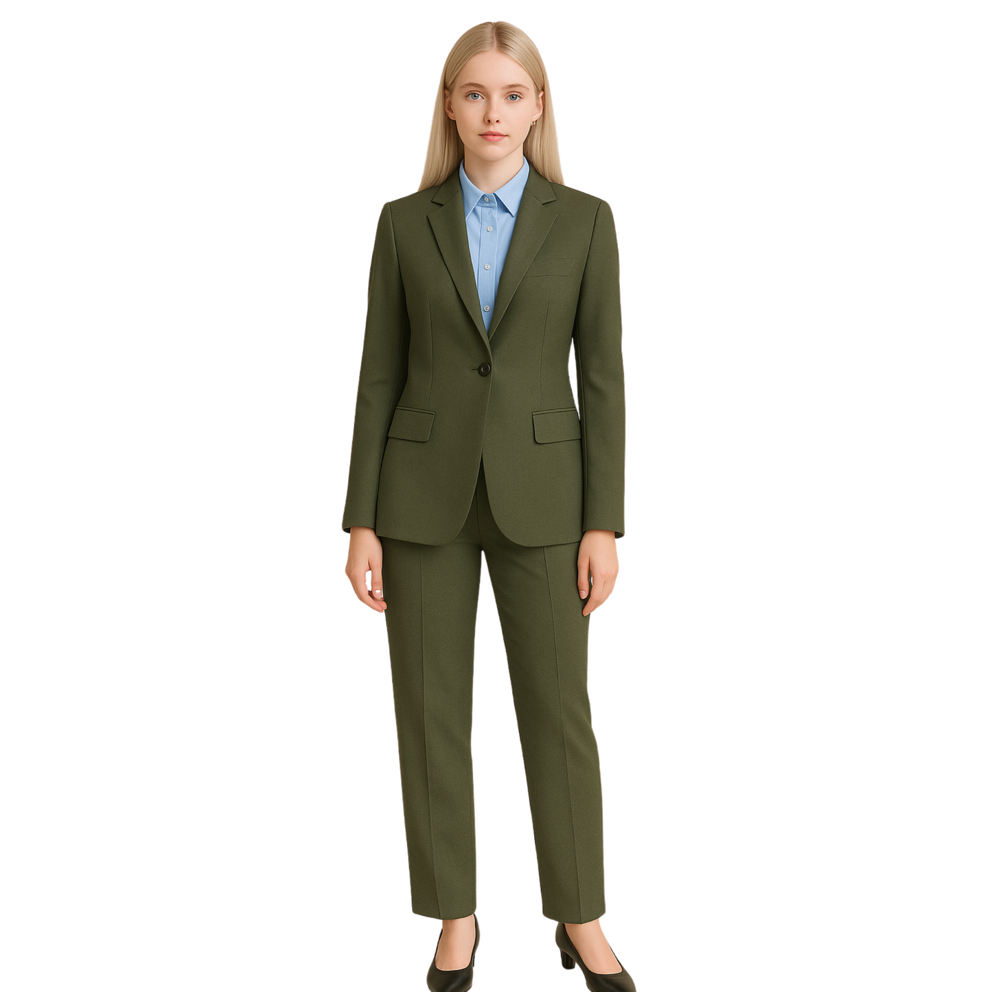 Women’s Premium TR Suit – 1 Button Blazer & Trouser Set