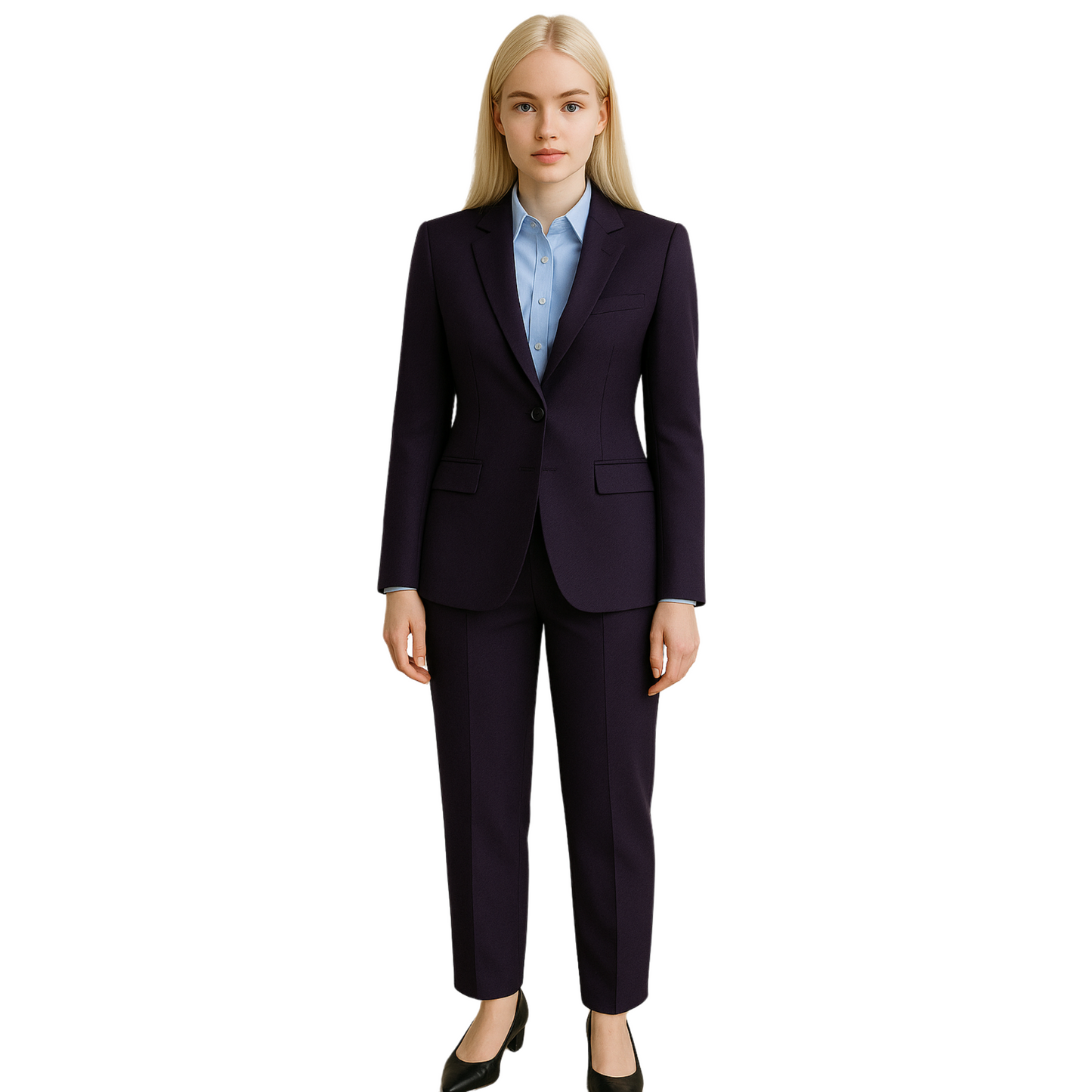 Women’s Premium TR Suit – 1 Button Blazer & Trouser Set