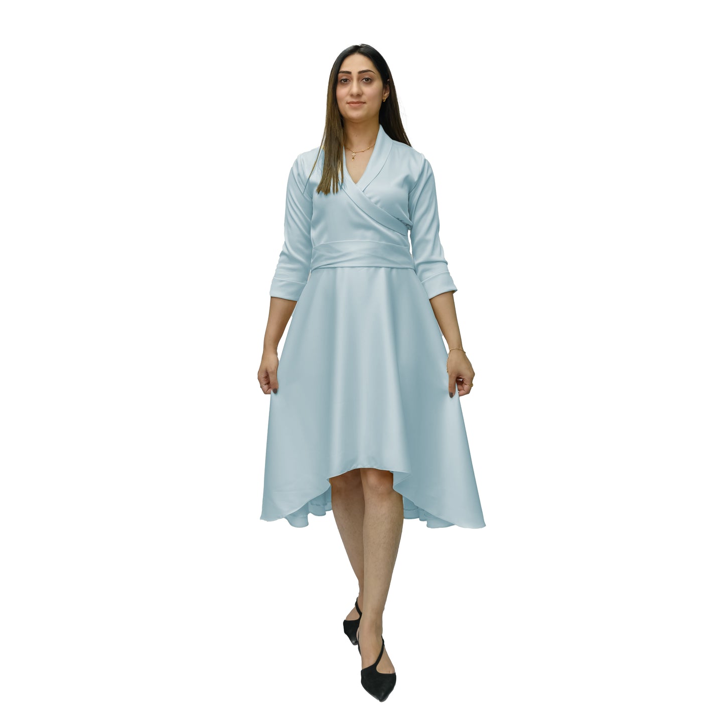 Elegant Women's Host Dress - Custom Design by Just Needles