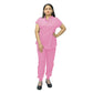 Women's Stylish Medical Scrub Suit - Lightweight Polyester
