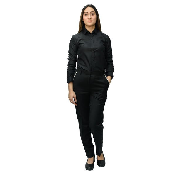 Women’s Formal Dress Shirt – Twill Poly Cotton | Just Needles UAE