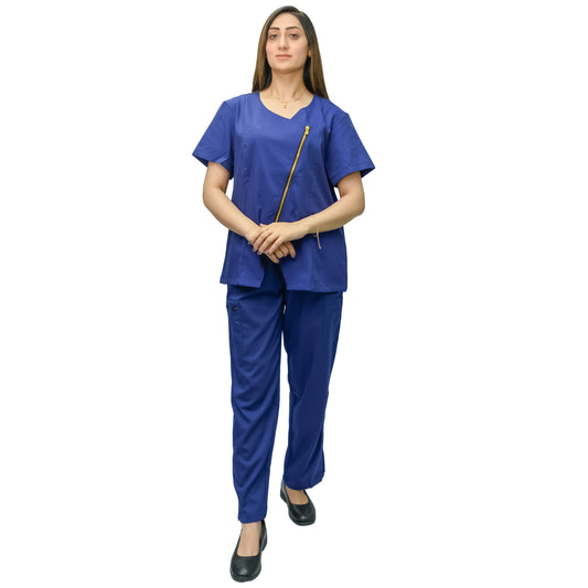 Women's Stylish Medical Scrub Suit -standerd Gabardine