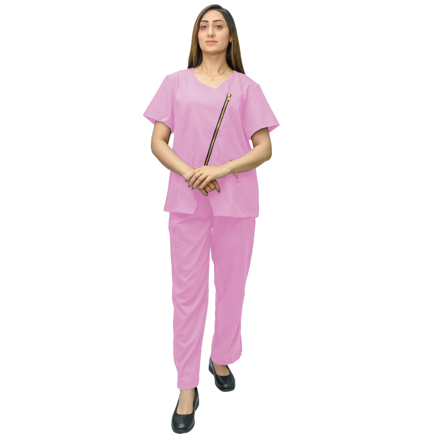 Women's Stylish Medical Scrub Suit -standerd Gabardine