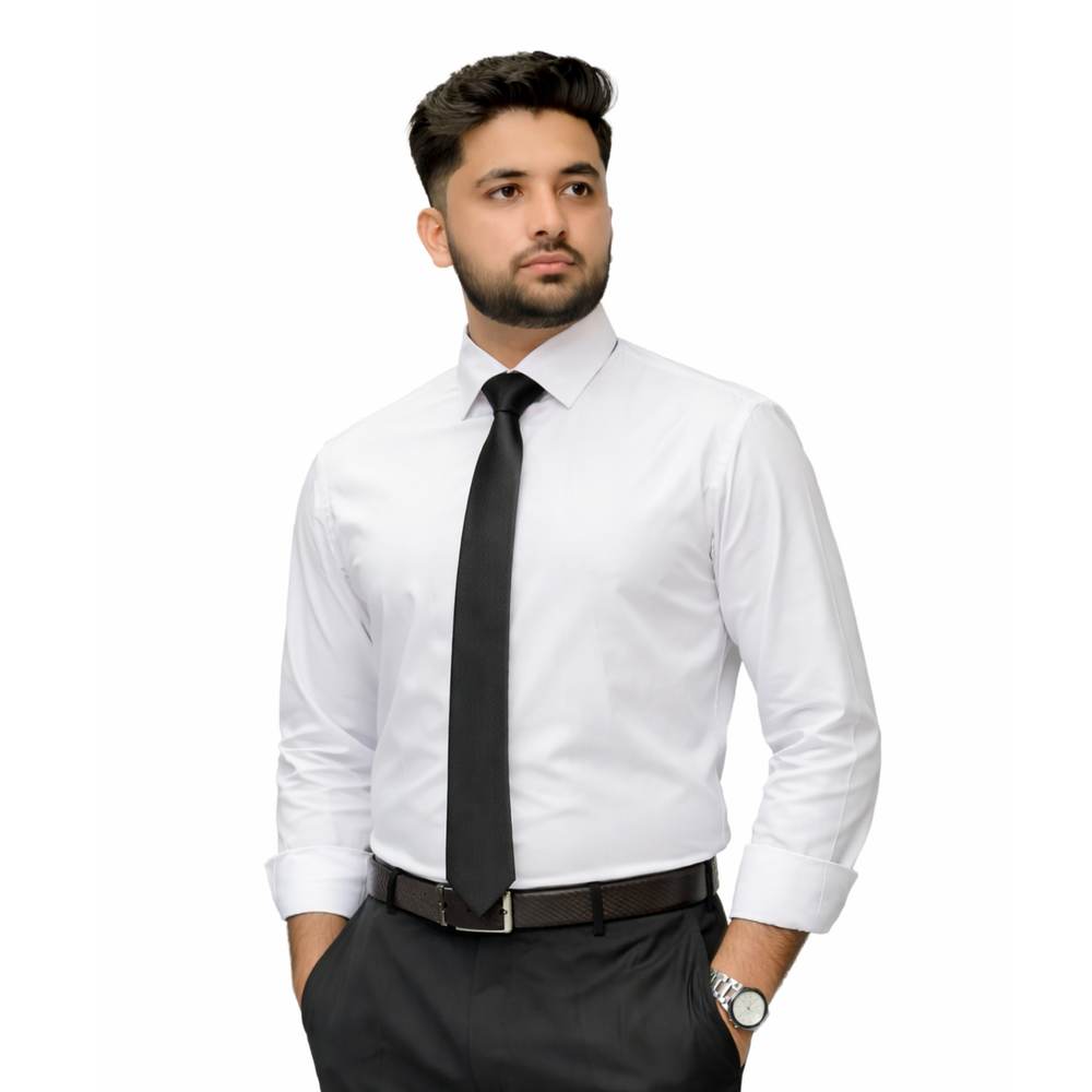Men’s Modal Cotton Dress Shirt – Ultra Soft & Elegant