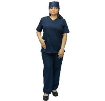 Unisex Stylish Medical Scrub Suit - Premium Gabardine