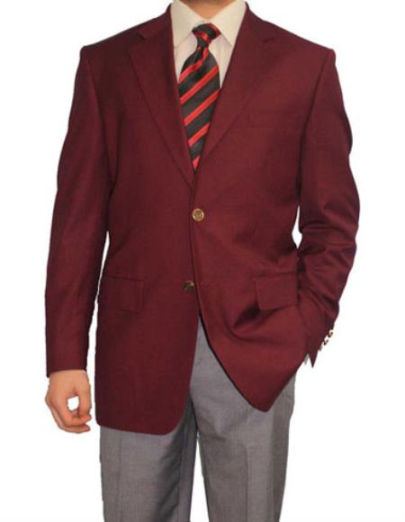 Men Office Blazer Regular Fit