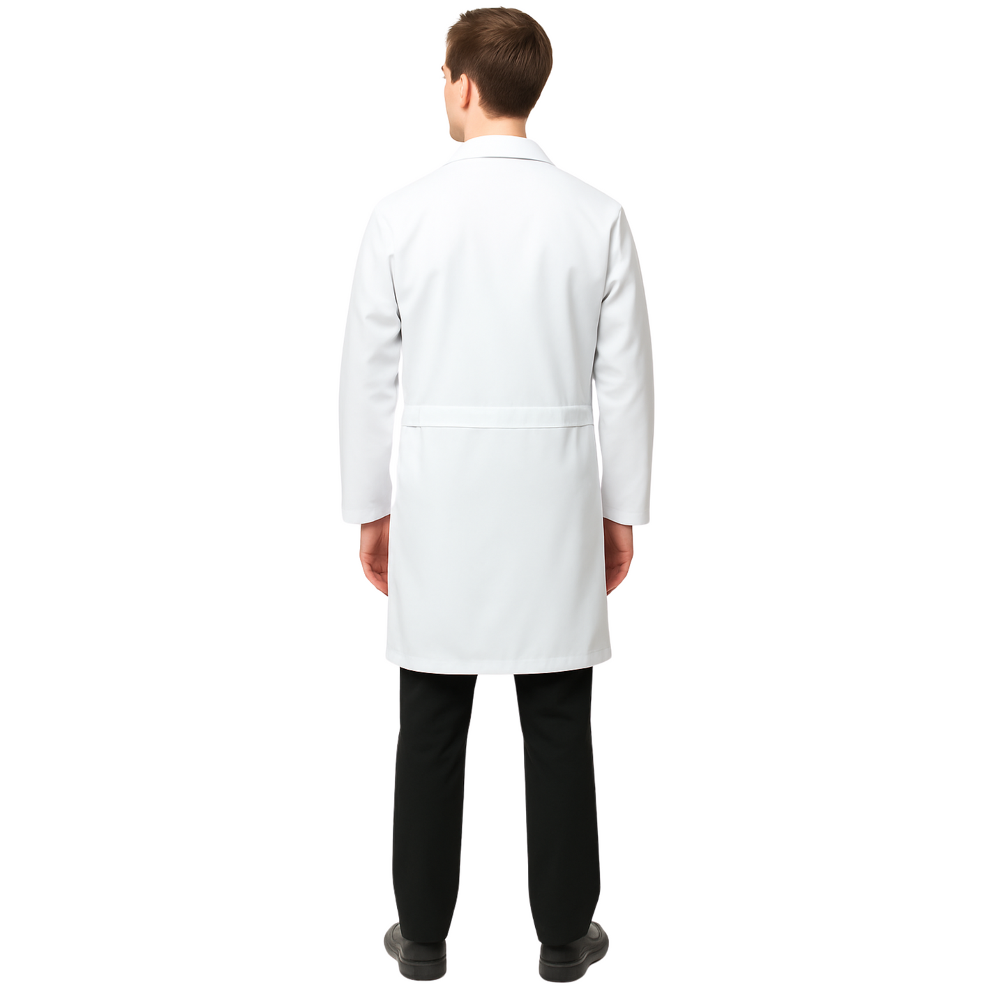 Budget-Friendly Unisex Lab Coat - Durable Minimate Polyester | Just Needles