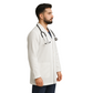 Men's White Cotton Lab Coat - Professional Doctor's Coat by Just Needles  (S-3XL) | Made in UAE