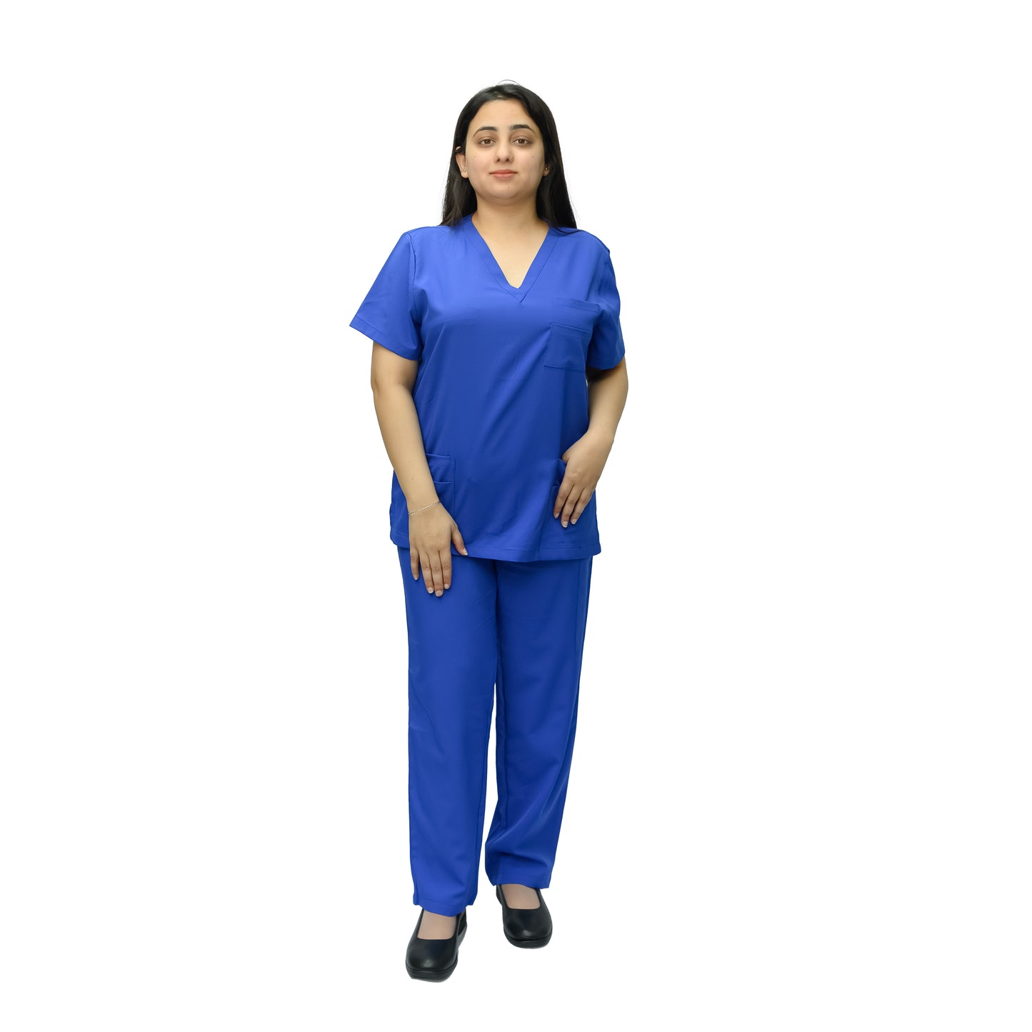 Unisex Stylish Medical Scrub Suit - Premium Gabardine