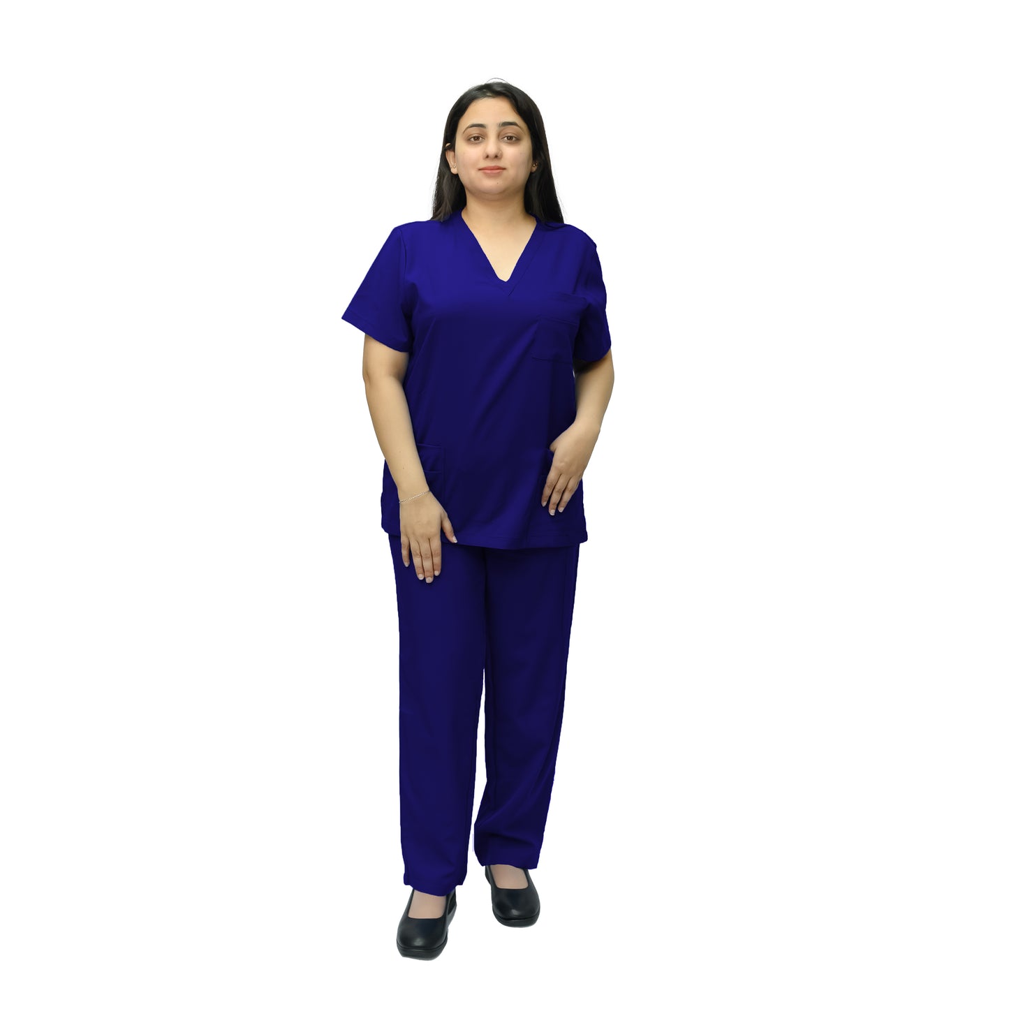 Unisex Stylish Medical Scrub Suit - Premium Gabardine