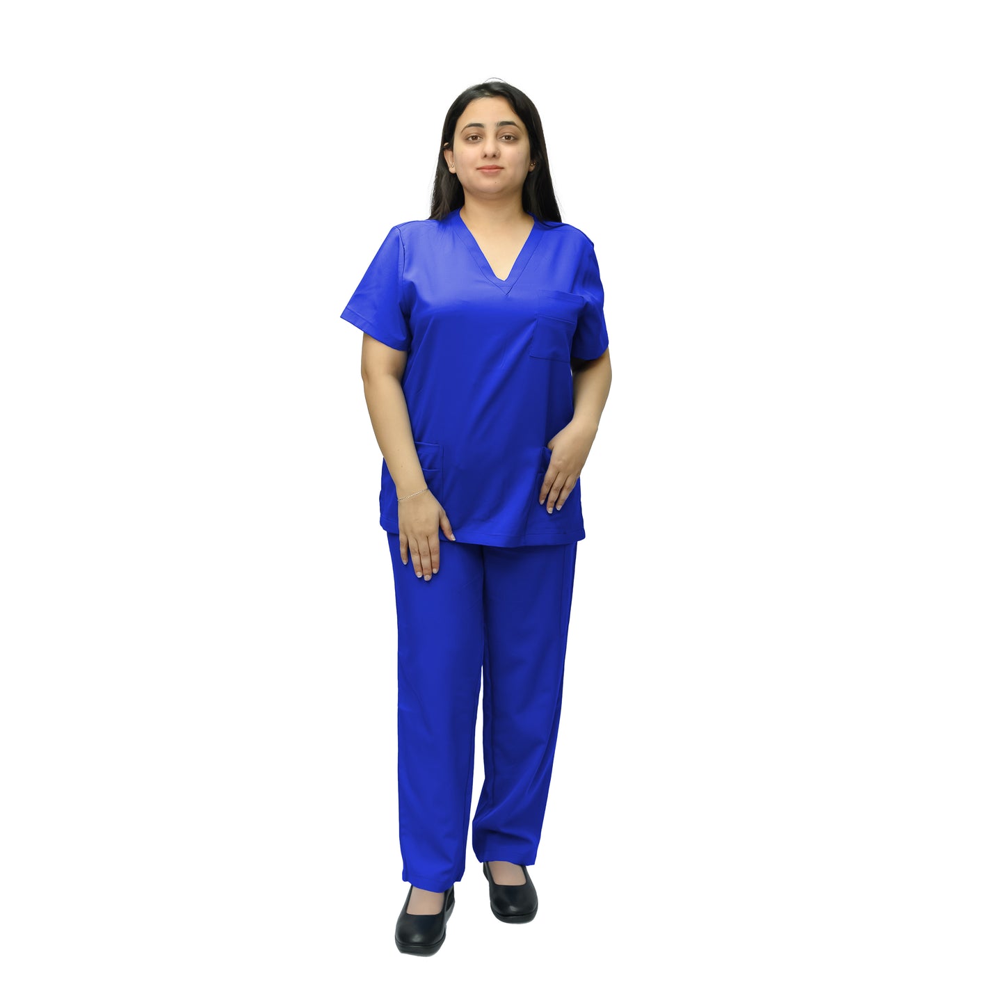 Unisex Stylish Medical Scrub Suit - Premium Gabardine