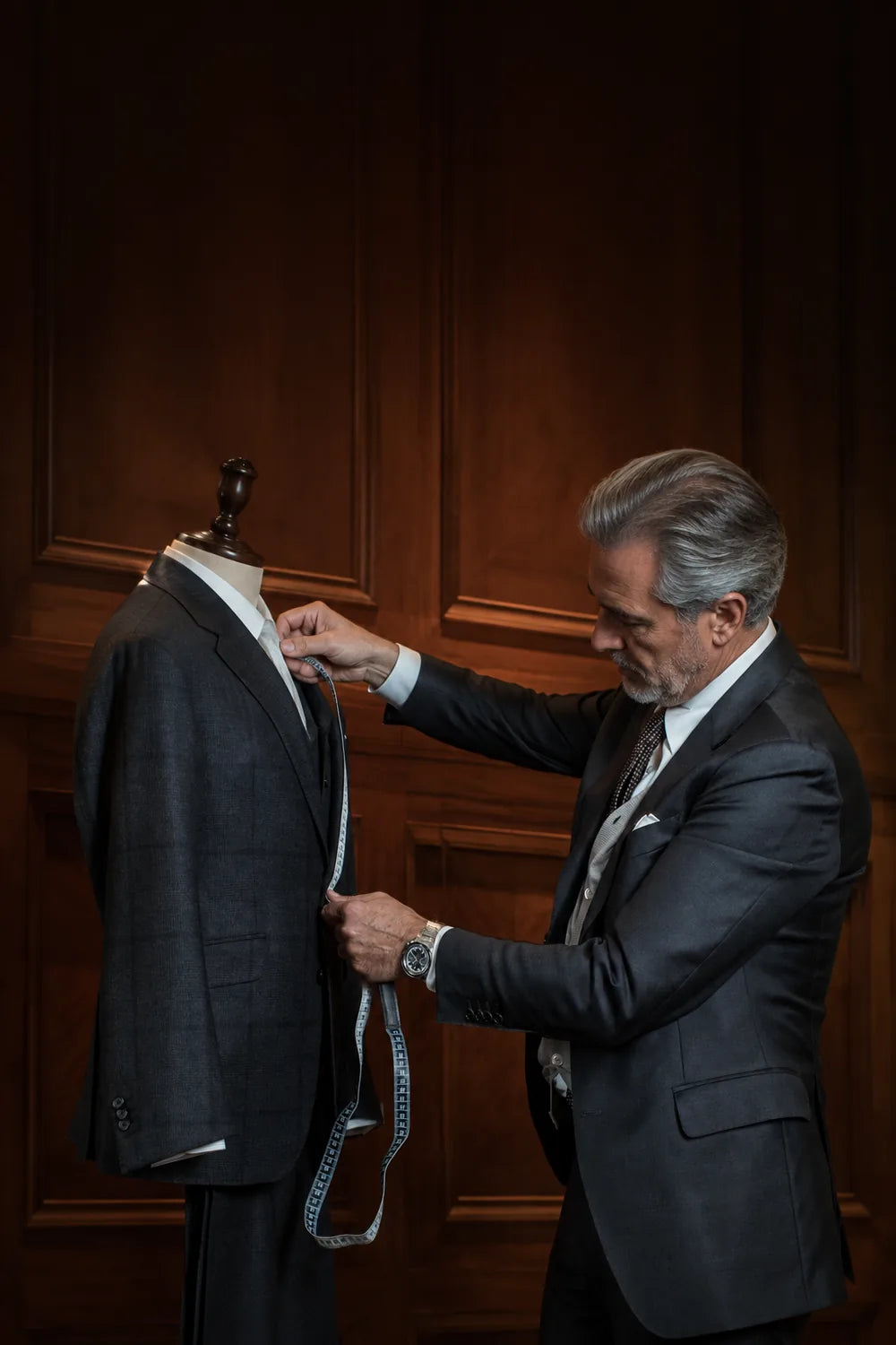 Bespoke tailoring and uniform fitting
